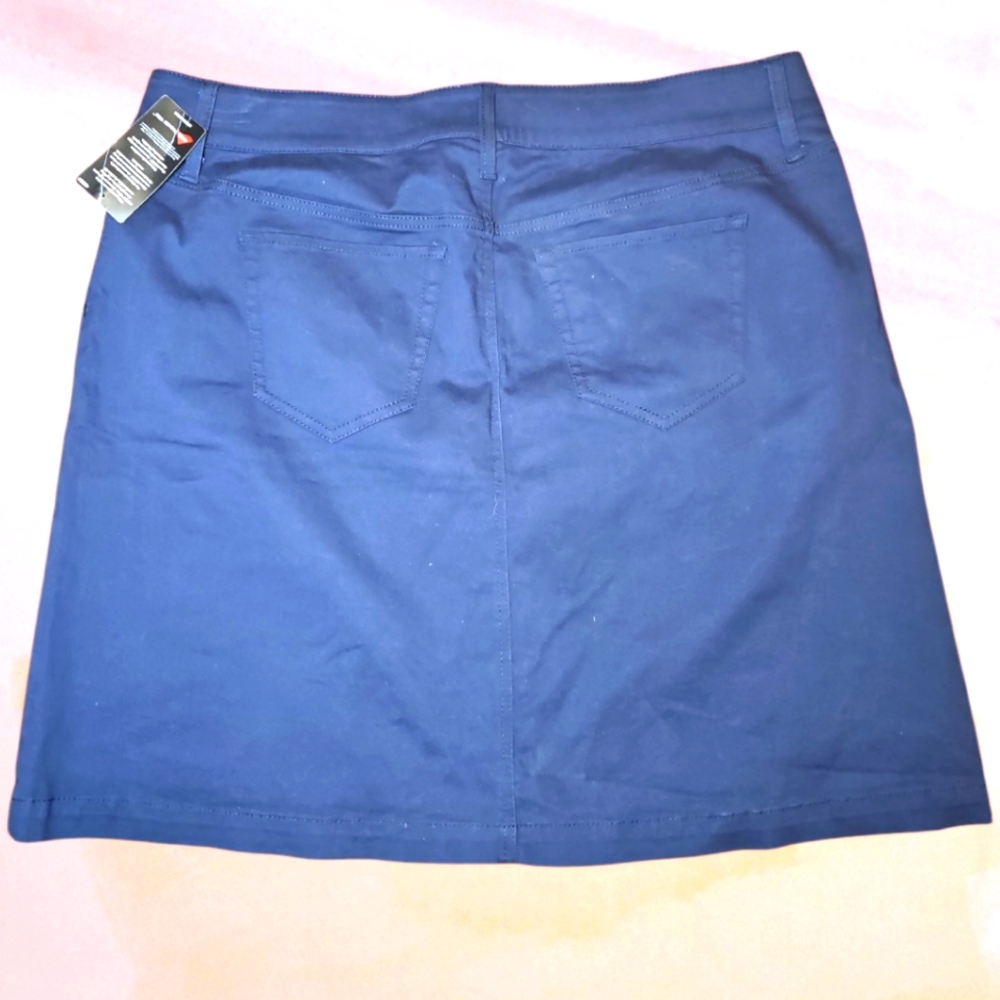 Stitch Fix/Market & Spruce Navy Blue Women's Skirt NWT - Picture 2 of 3
